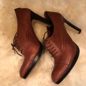 Nine West Womens Kimball Platform Oxford